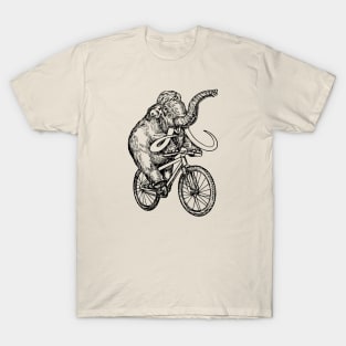 SEEMBO Mammoth Cycling Bicycle Bicycling Biker Biking Bike T-Shirt